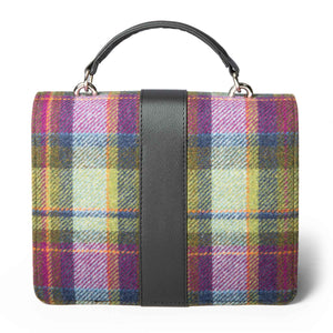 Fiona Handbag, Purple Plaid