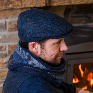 Trinity Cap, Blue Tweed