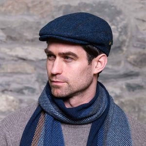 Trinity Cap, Blue Tweed