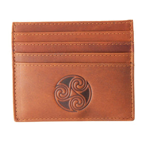 Tomas Card Holder - Tan - Creative Irish Gifts