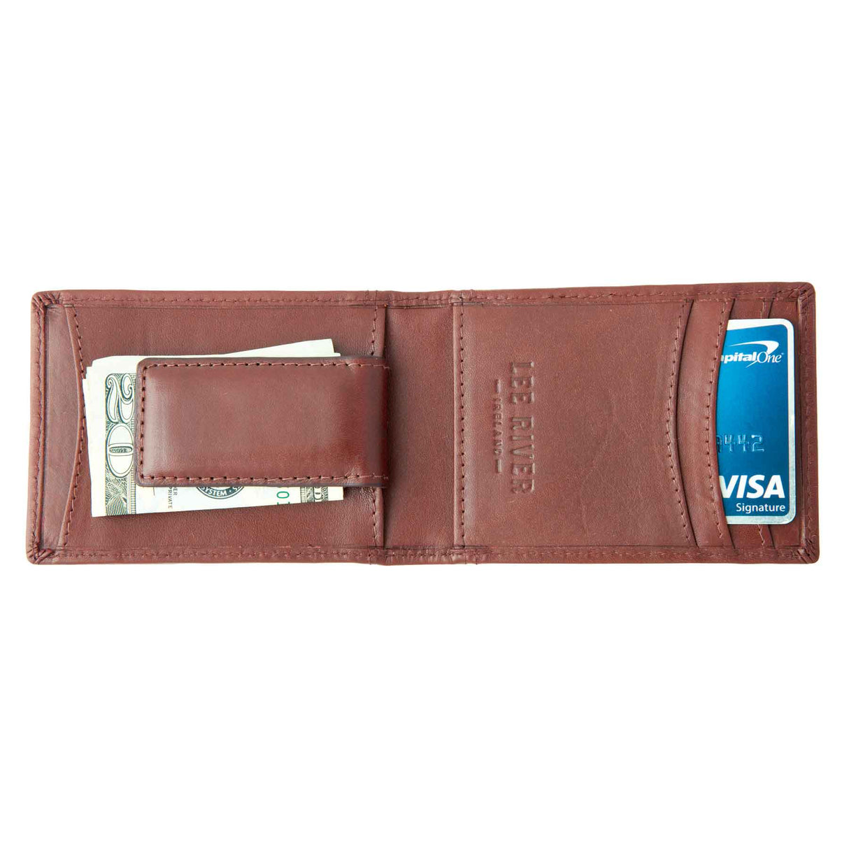 Knot Money Clip - Brown