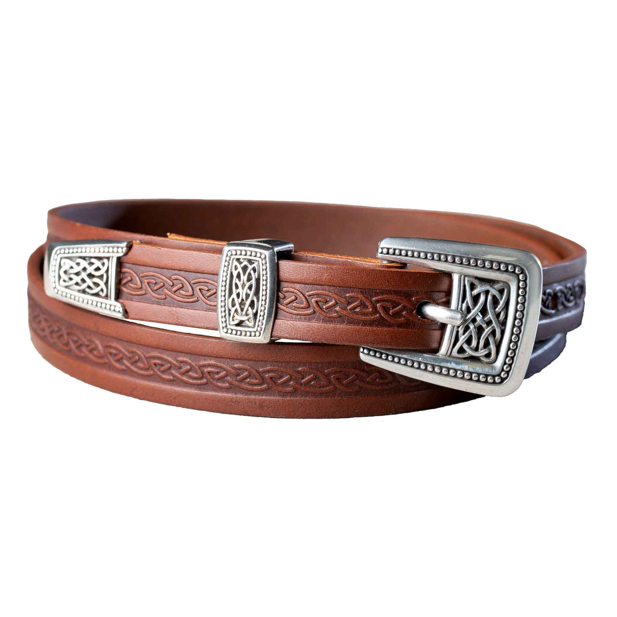 Ladies Celtic Meabh Belt, Tan