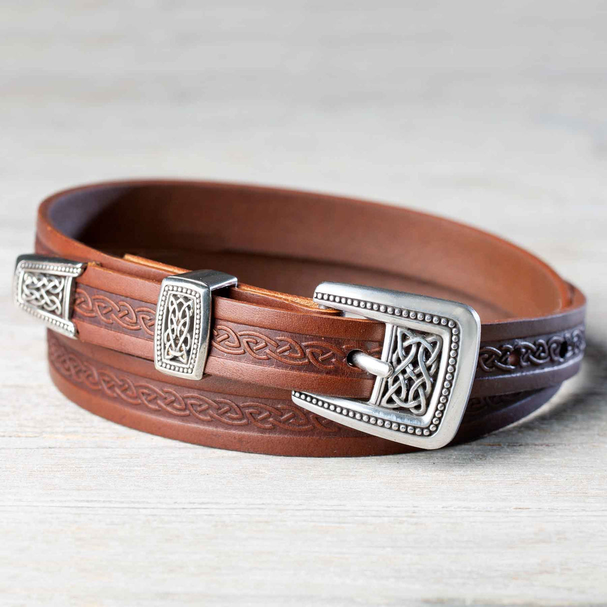 Ladies Celtic Meabh Belt, Tan