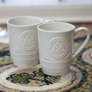 Belleek Celtic Mugs - Creative Irish Gifts