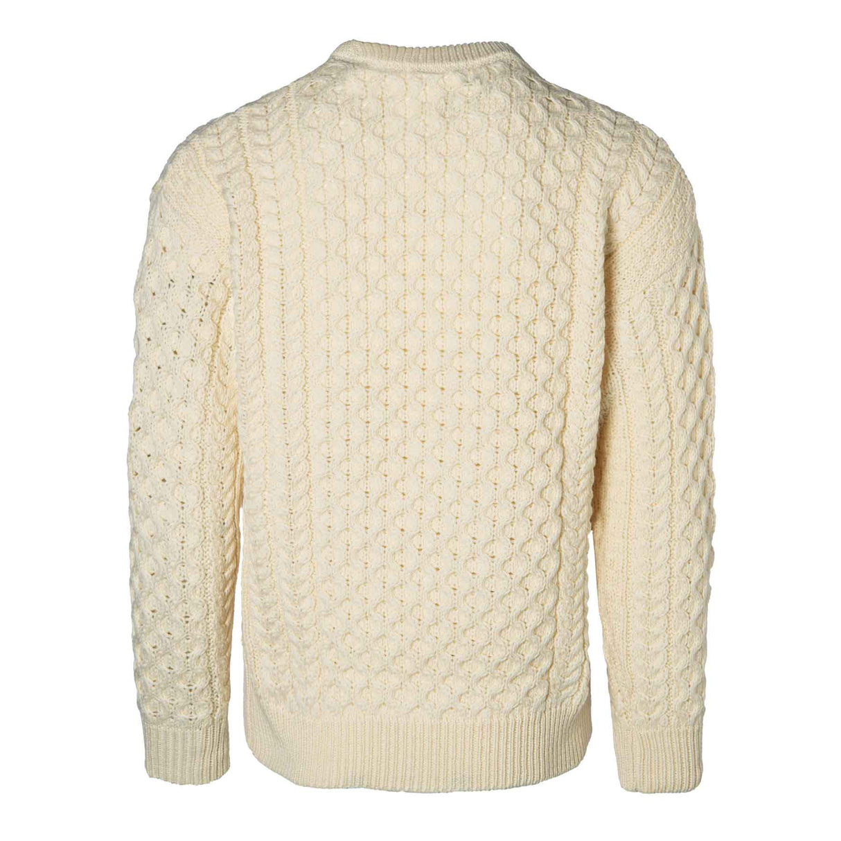 Kildare Unisex Longer Length Crewneck - Natural