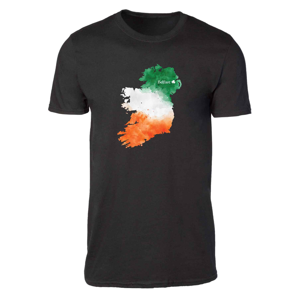 Irish Flag Choose Your City T-shirt