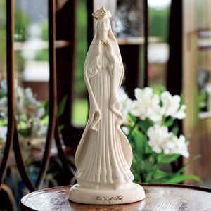 Belleek Lady of Knock Statue