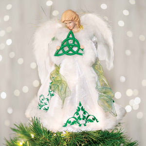 Irish Celtic Angel Tree Topper