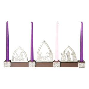 Nativity Advent Candle Holder