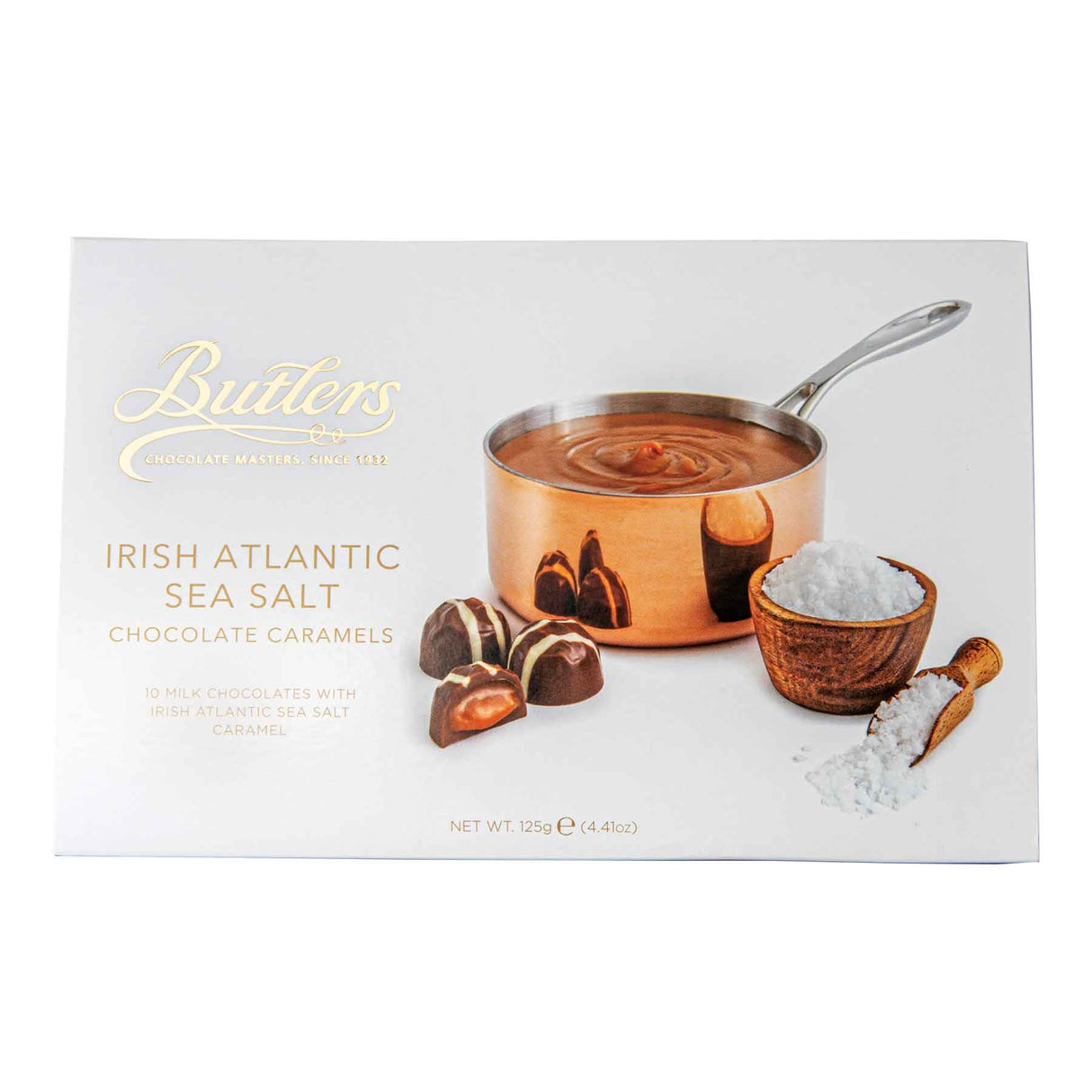 Butlers Irish Atlantic Sea Salt Chocolate Caramels Box