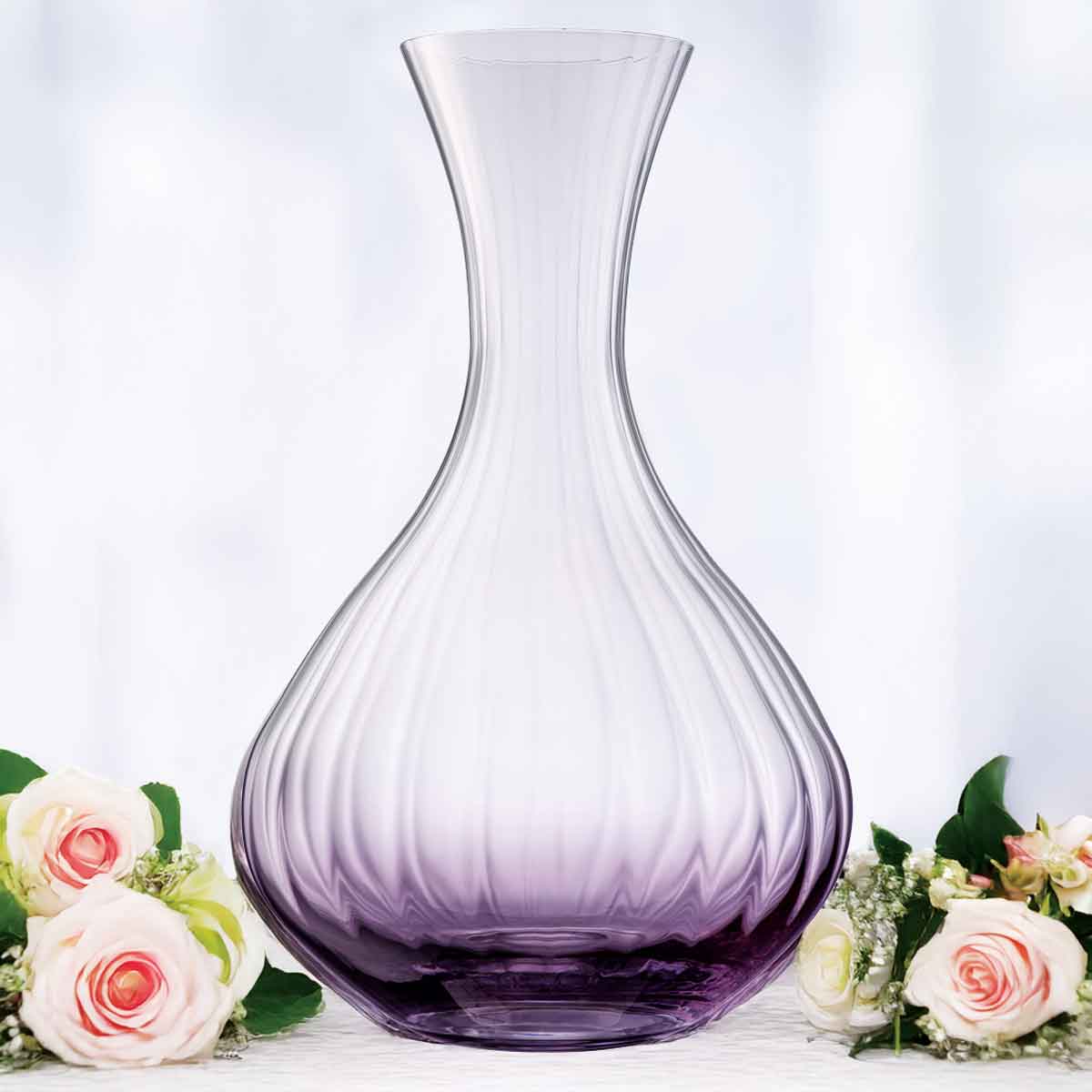 Galway Crystal Erne Carafe- Amethyst