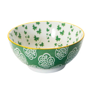 Trellis Shamrock Bowl - Creative Irish Gifts