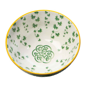 Trellis Shamrock Bowl - Creative Irish Gifts