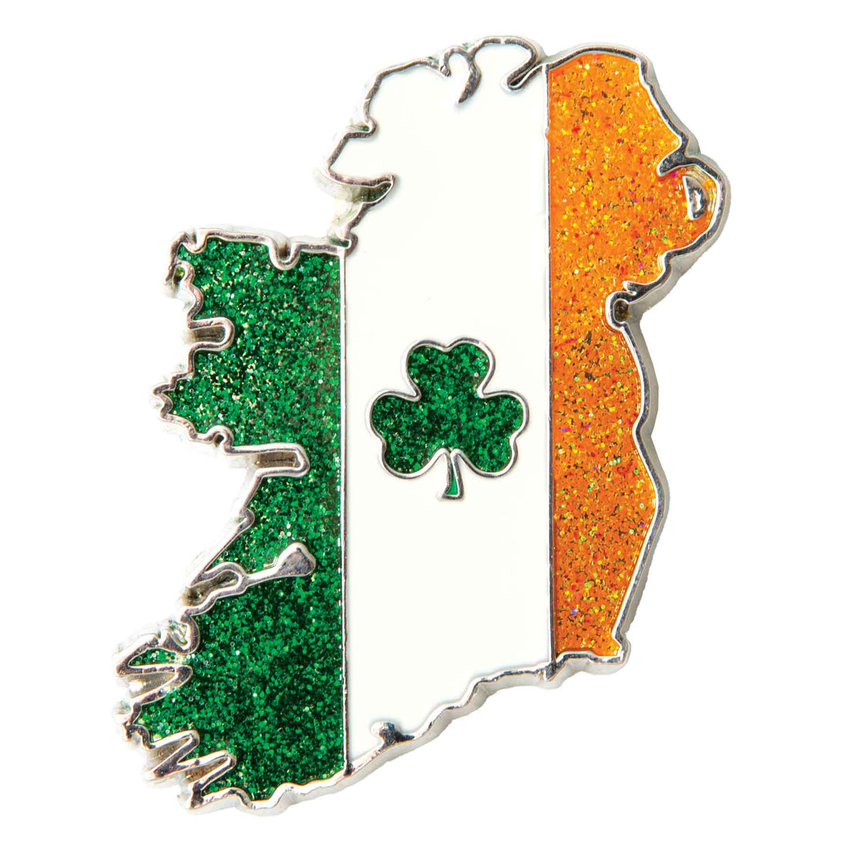 Ireland Tricolor Map Magnet