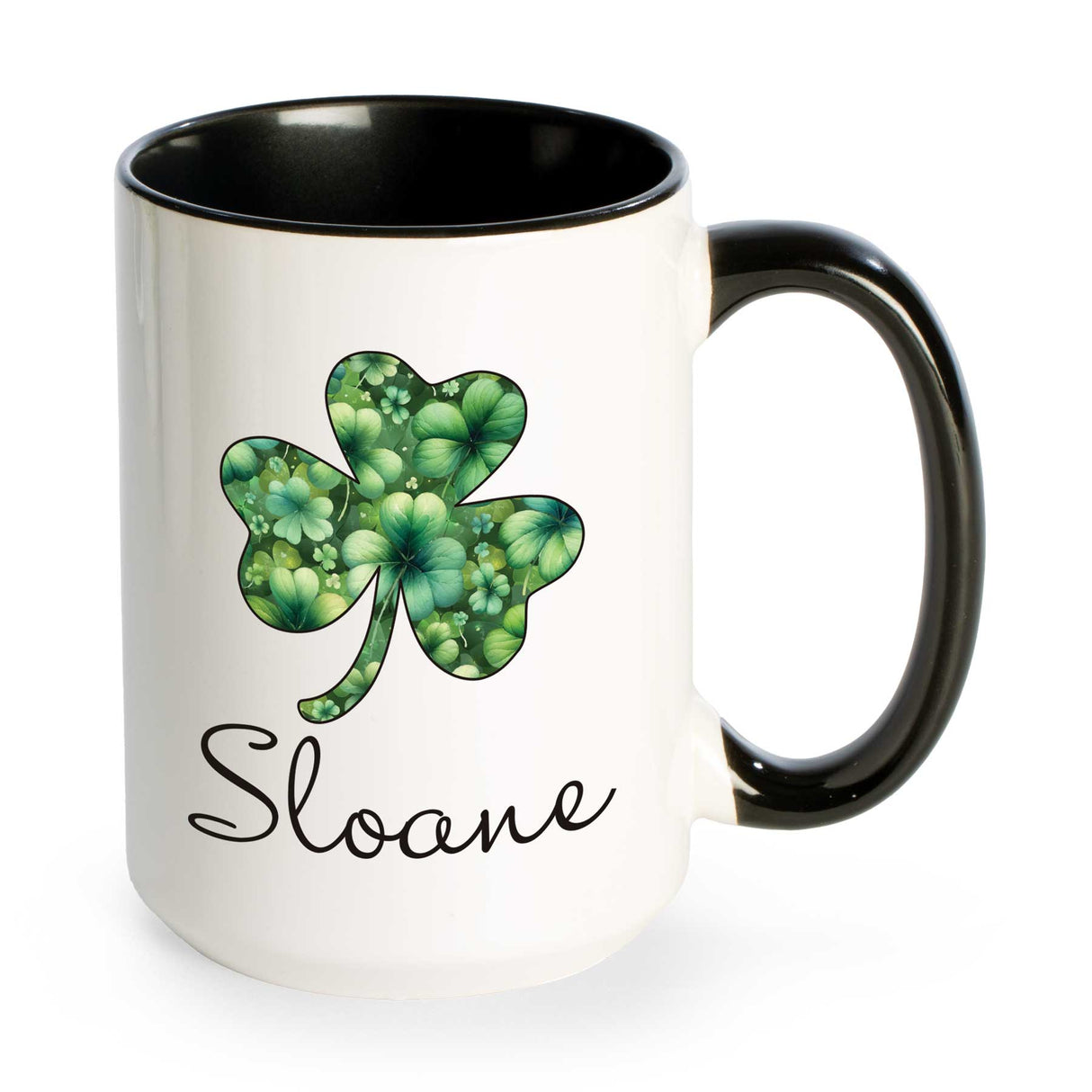 Personalized Shamrock Mug