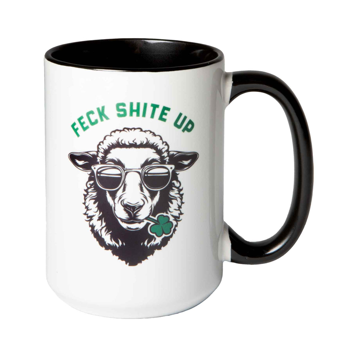 Feck Shite Up Sheep Mug