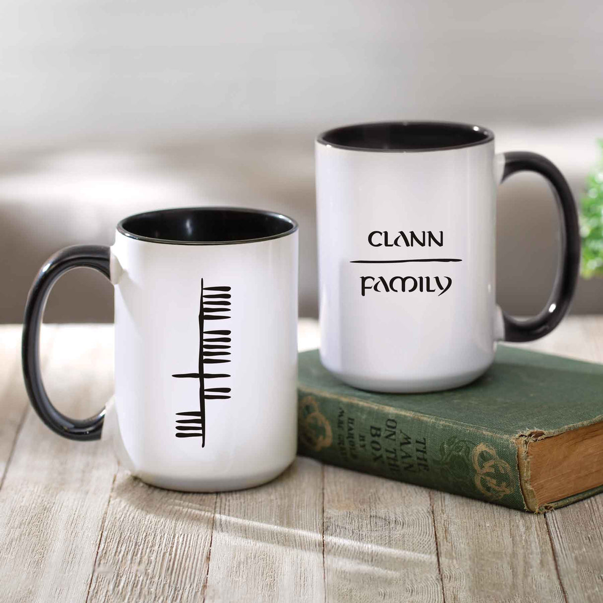 Ogham Family Mug