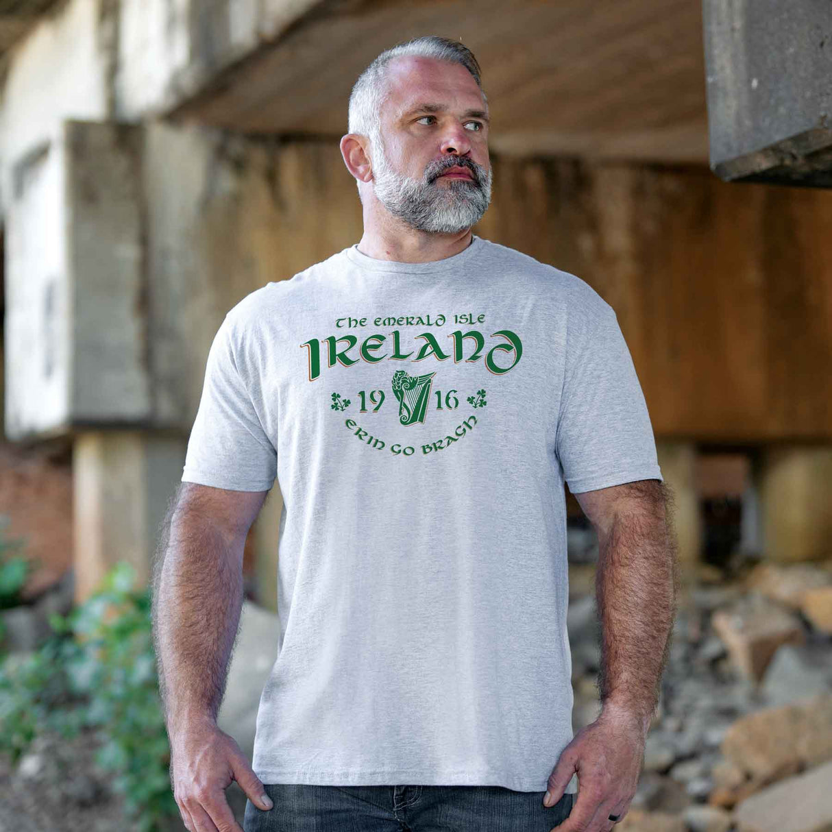 Emerald Isle Tshirt - Grey