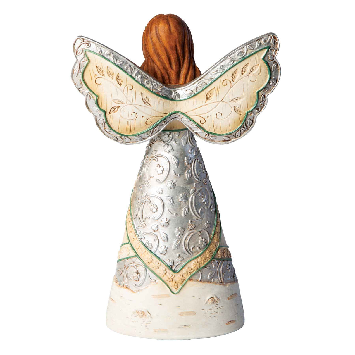 Irish Blessing Angel Holding Claddagh