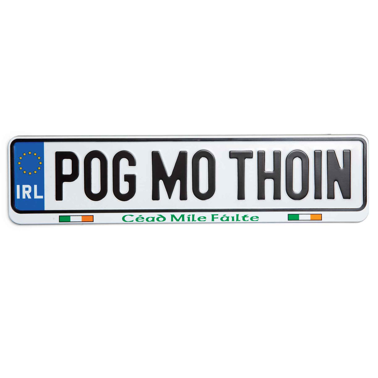 Pog Mu Thoin Irish License Plate