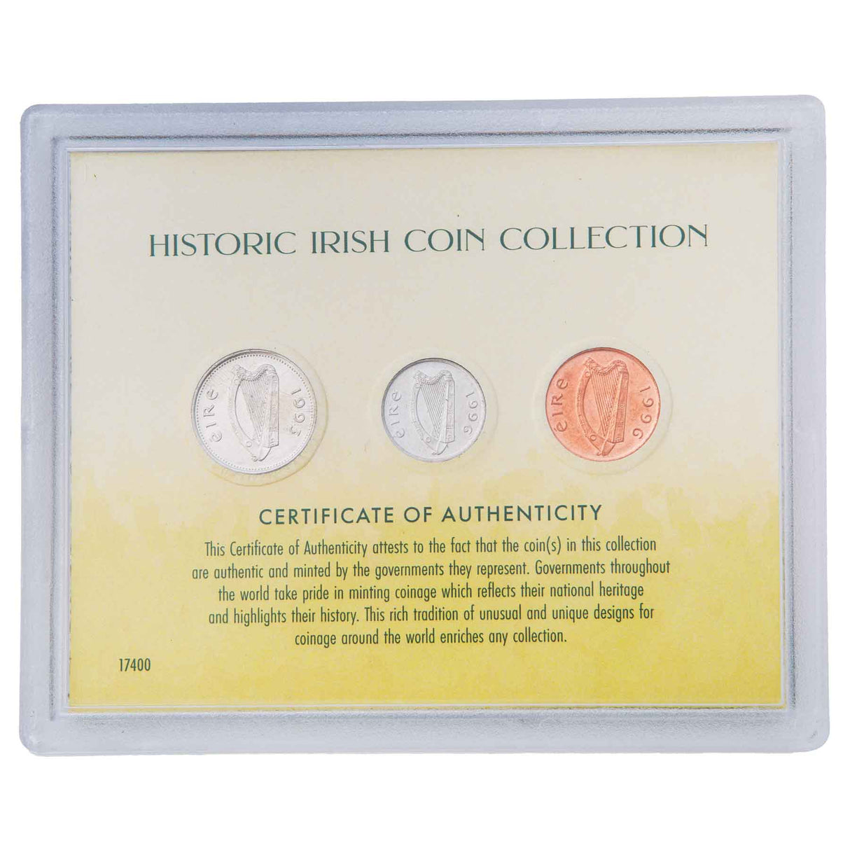 Irish Coin Collection, set of 3 - Creative Irish Gifts