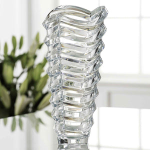 Galway Crystal Atlantic 13" Vase - Creative Irish Gifts