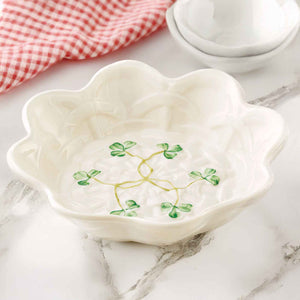 Belleek Shamrock Sweet Dish