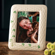 Belleek Classic Shamrock Photo Frame, 5 x 7 - Creative Irish Gifts