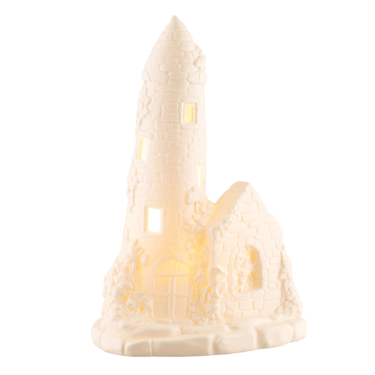 Belleek Classic Devenish Tower Luminaire - Creative Irish Gifts