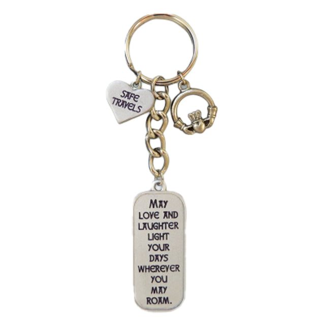 Safe Travels Keychain - Creative Irish Gifts