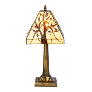 Tree of Life Stained Glass Lamp