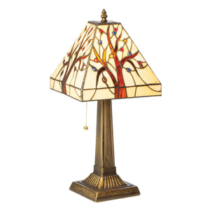 Tree of Life Stained Glass Lamp