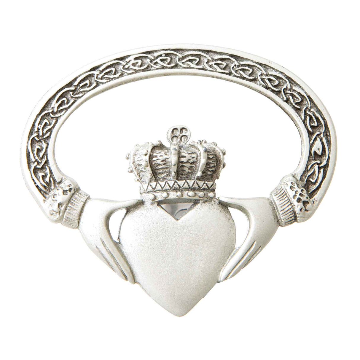 Irish Claddagh Visor Clip