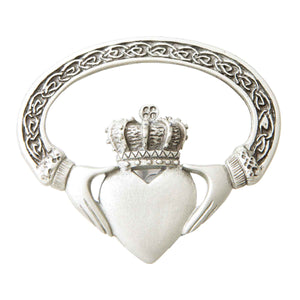 Irish Claddagh Visor Clip