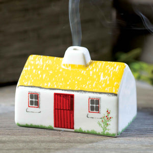 Irish Cottage Turf Peat Incense Set