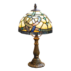 Celtic Knot Stained Glass Lamp