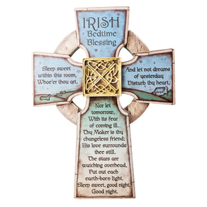 Irish Bedtime Blessing Cross