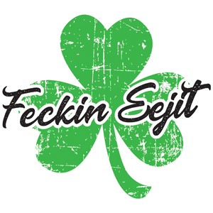 Feckin' Eejit Stamp - Creative Irish Gifts