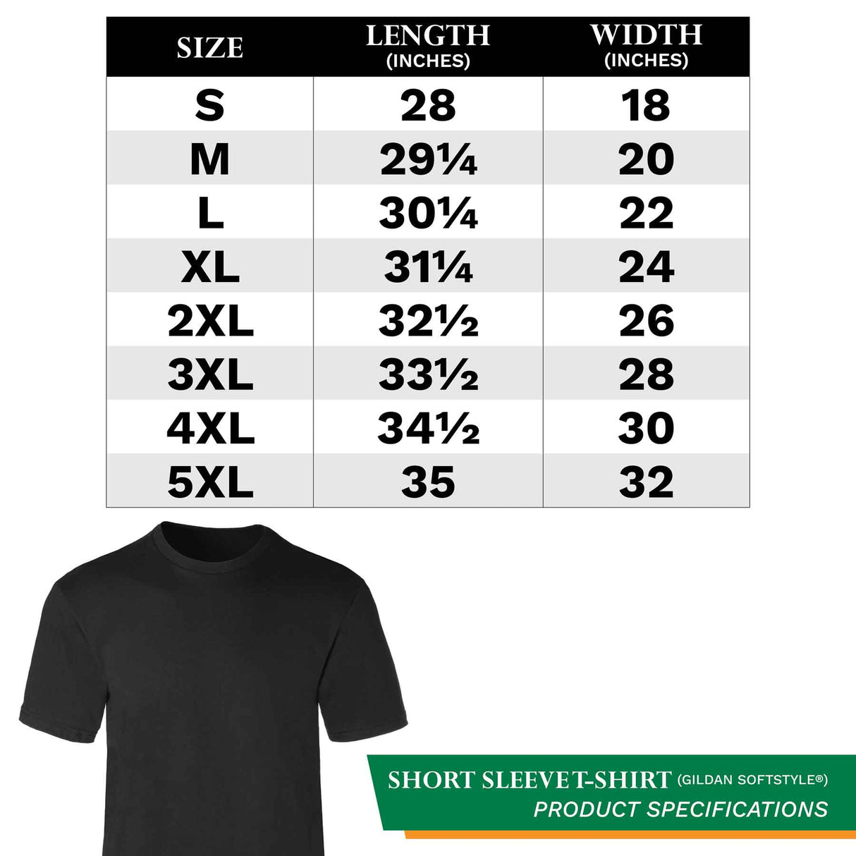 Ogham Courage Shirt, Black