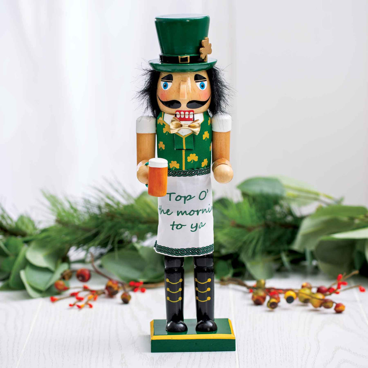 Top O' The Morning Irish Nutcracker