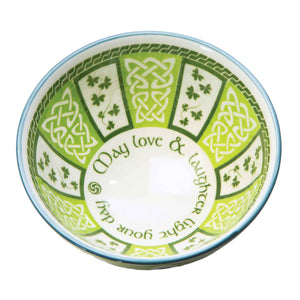 May Love and Laughter Bowl - Creative Irish Gifts