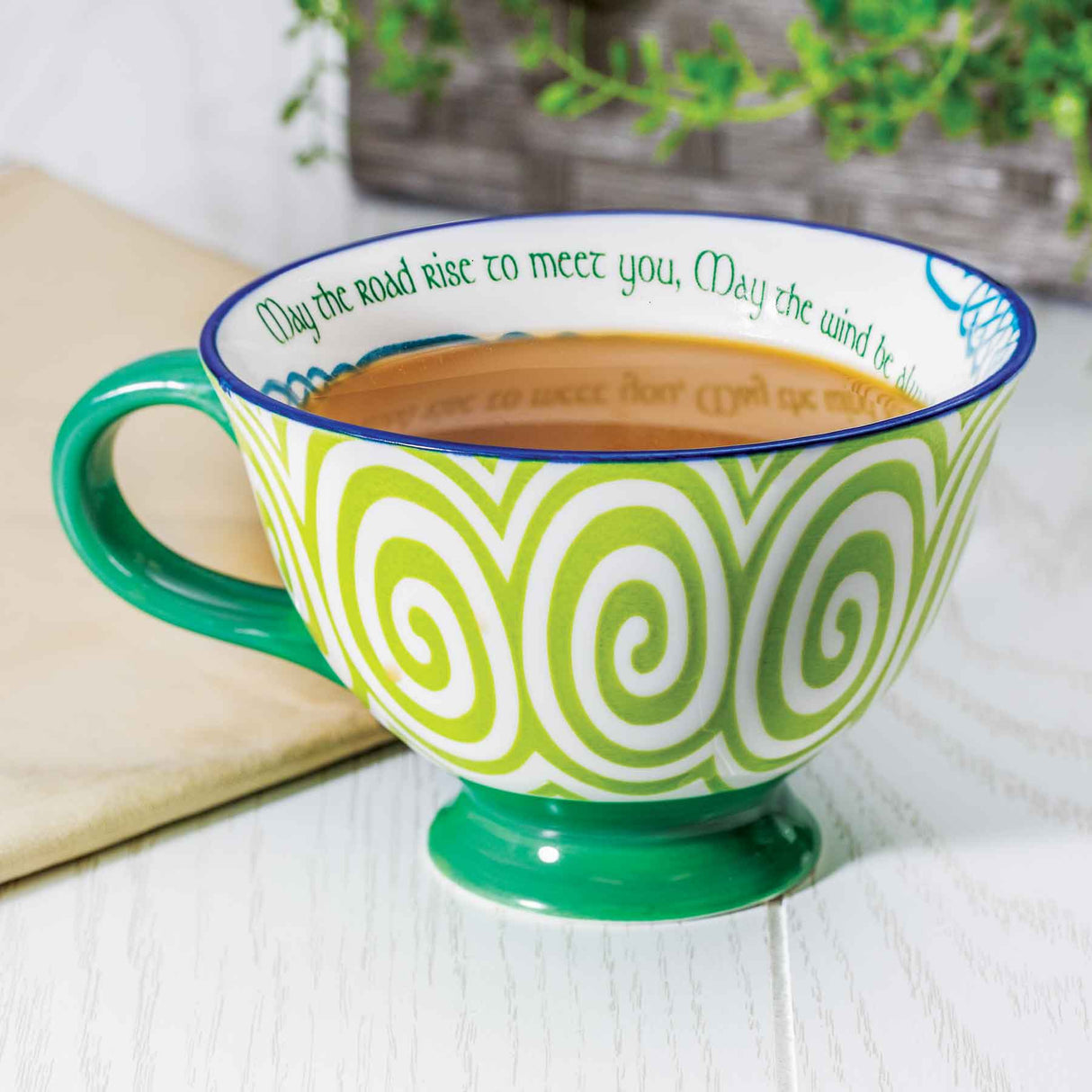 May the Road Rise to Meet You Latte Mug