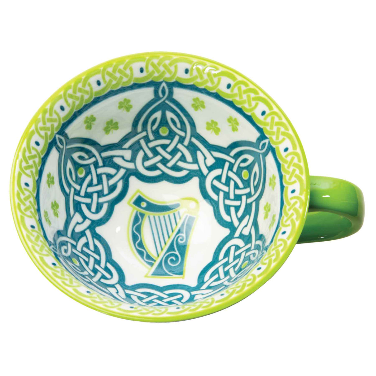 Irish Harp Latte Mug - Creative Irish Gifts