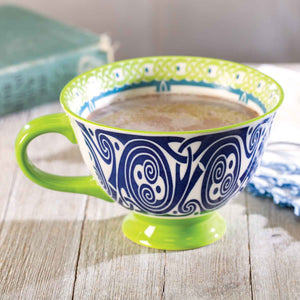 Irish Harp Latte Mug - Creative Irish Gifts