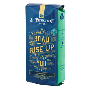 St Patrick & Co. May The Road Rise Up To Meet You Dark Roast Ground Coffee, 12 oz. - Creative Irish Gifts