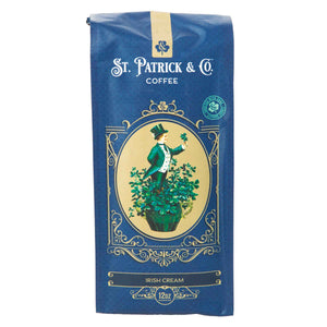 St Patrick & Co. Irish Cream Ground Coffee, 12 oz. - Creative Irish Gifts