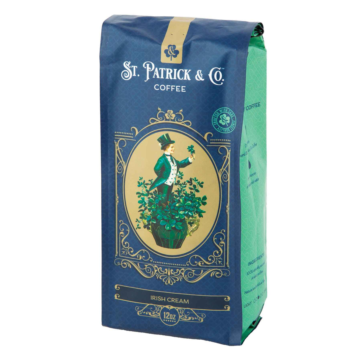 St Patrick & Co. Irish Cream Ground Coffee, 12 oz. - Creative Irish Gifts