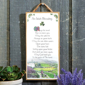 May The Road Rise Plaque - Creative Irish Gifts