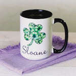 Personalized Shamrock Mug