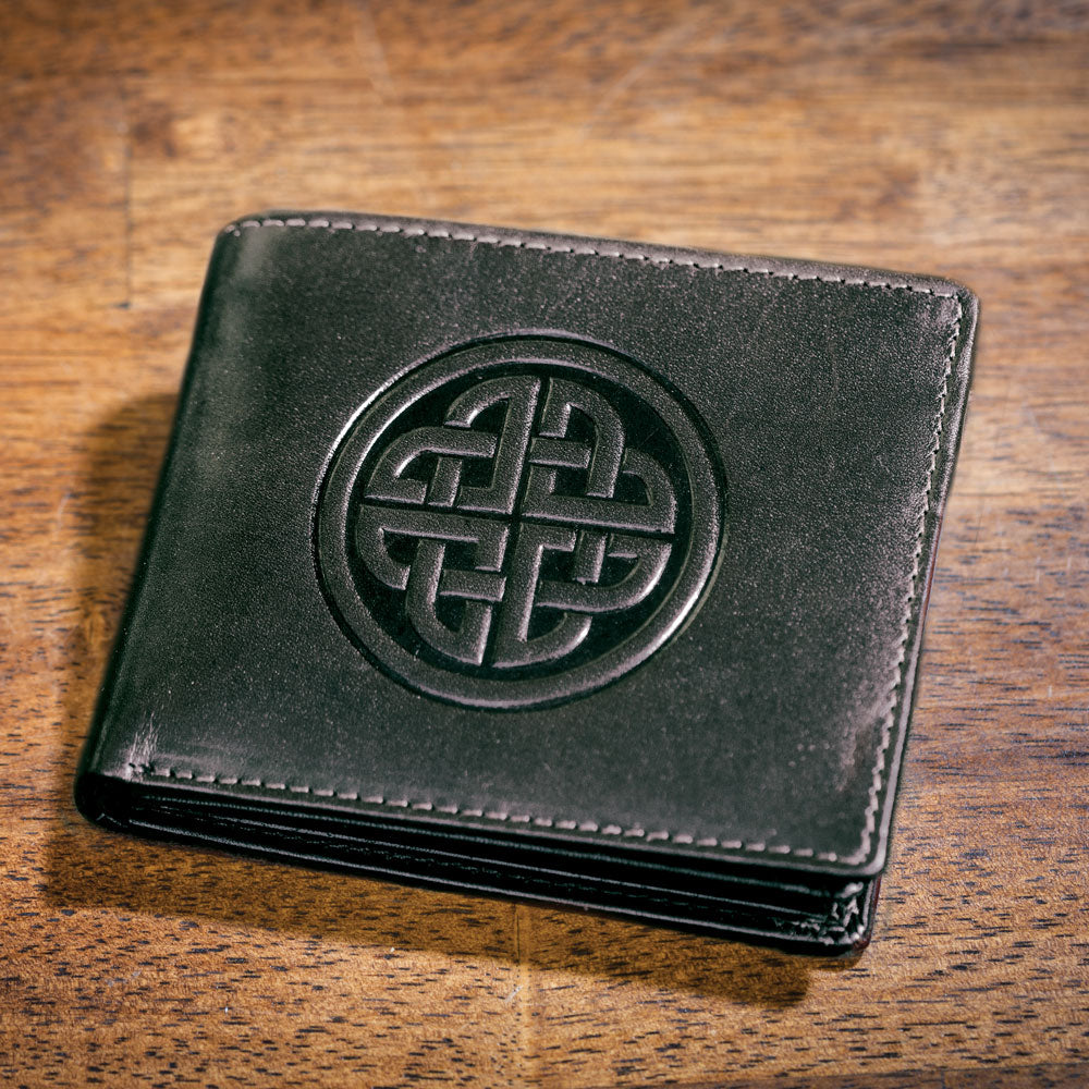 Conan Celtic Eternal Knot Wallet buy Tan